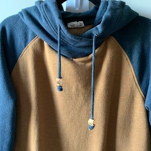 Colour block Tentree hoodie, size L